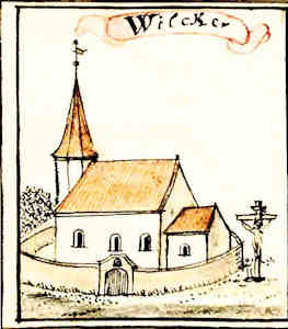 Wilcke - Kościół, widok ogólny